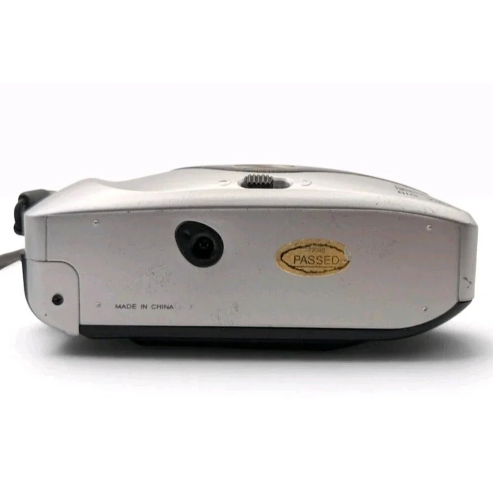 Bell Howell BF 770D Panorama Big View 35mm Point Shoot Film Camera Silver Tested
